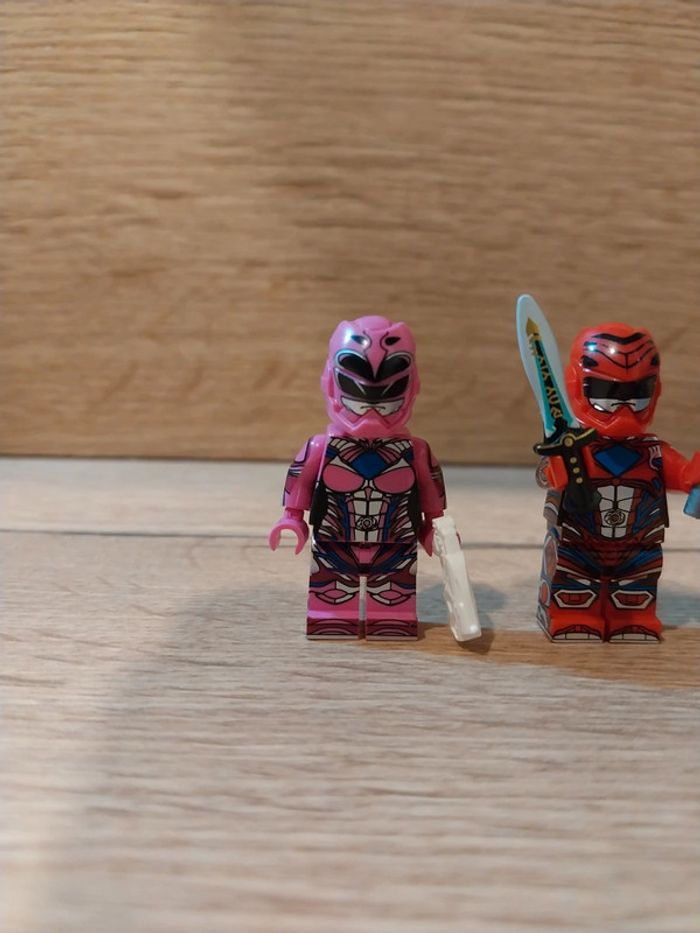 Figurines type lego Power Rangers - photo numéro 5