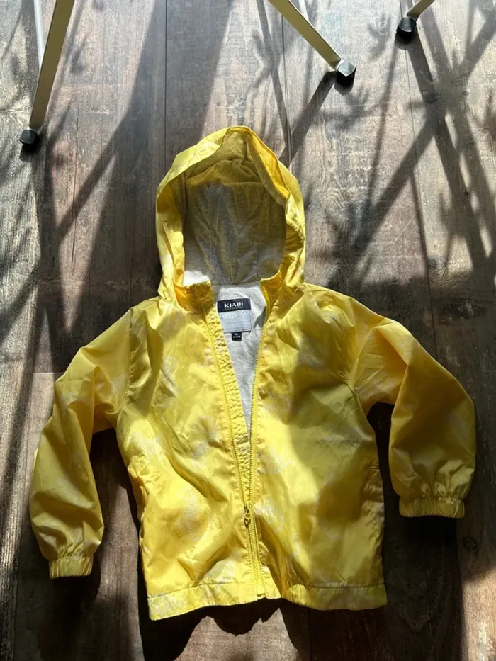 Veste jaune coupe vent