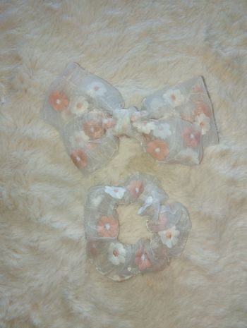 Barrette  + chouchou 