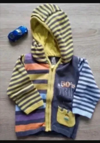 gilet à capuche zippé 6 mois Orchestra