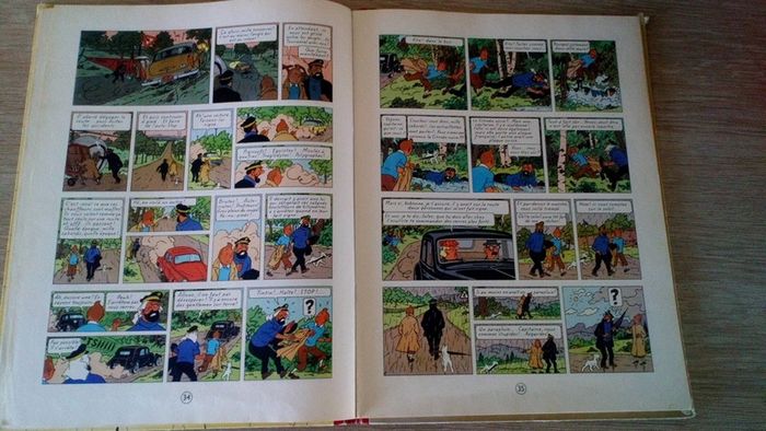 Tintin l affaire Tournesol EO B20 de 1956 - photo numéro 7