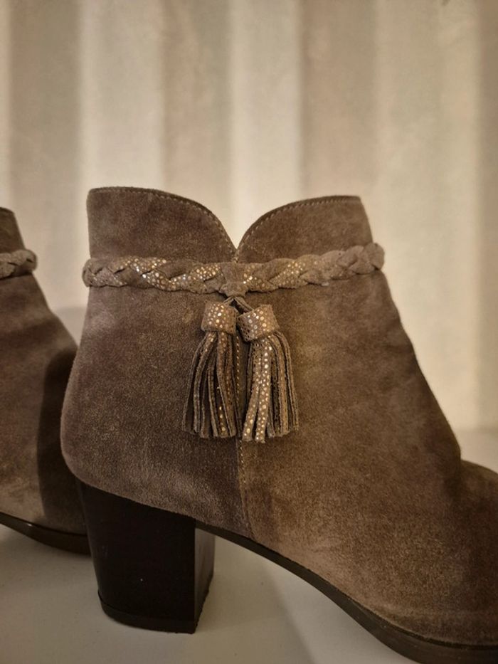 Bottines Marron femme taille 40 - photo numéro 3