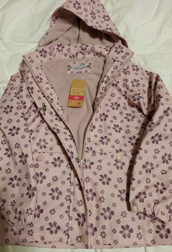 Manteau imperméable polaire et sweat assorti neufs 10 ans