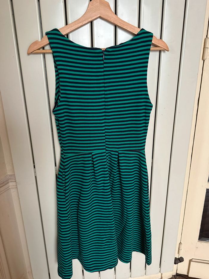 Robe rayée vintage Merona XS - photo numéro 2