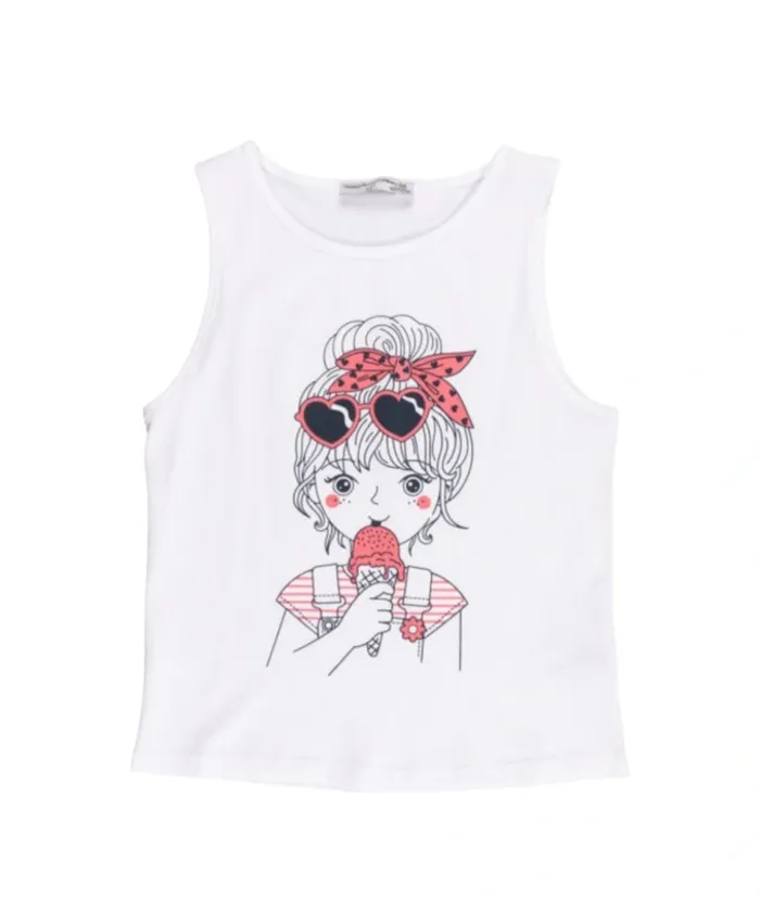 🩷 Tee-shirt débardeur 7 ans Fashion Private Compagny #emyfleury_7ansfille
