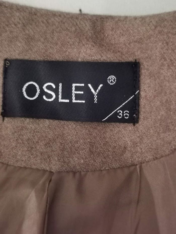 Veste Courte Chic Camel Épaules Structurées – Tissu Texturé/Tweed - photo numéro 5