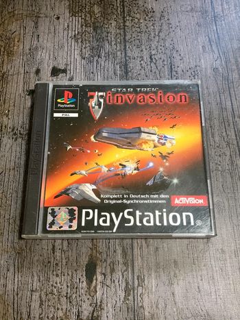 Star Trek Invasion Jeu PS1 Complet PAL allemand Sony