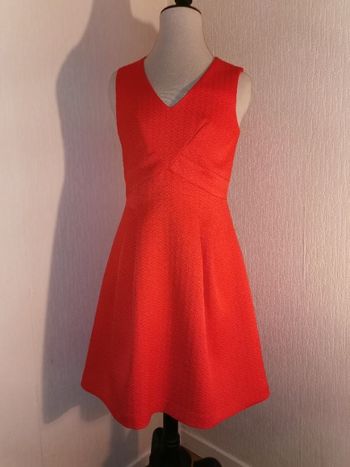 Robe sans manches orange vif Comptoir des Cotonniers
