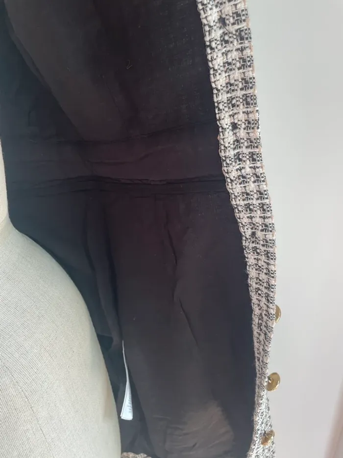 Robe tweed chic cintrée NafNaf 34 - photo numéro 8