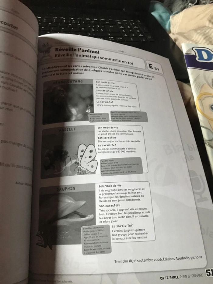 Ça te parle en 5 ème primaire - photo numéro 3