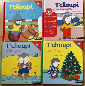 4 livres Tchoupi