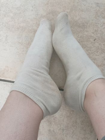 Chaussettes blanches femme
