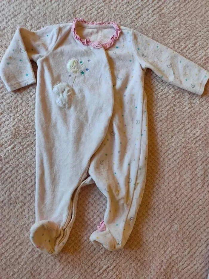 Pyjama rose sergent major 6 mois