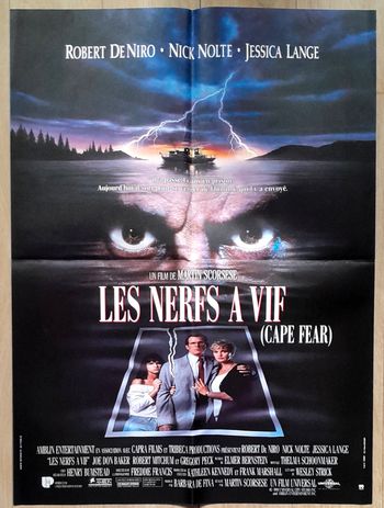 Affiche film cinéma Robert de Niro Les nerfs à vif