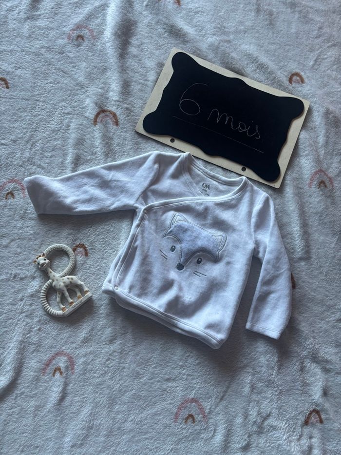 Pyjama deux pièces - bébé fille ou garçon - 6-9 mois - photo numéro 2