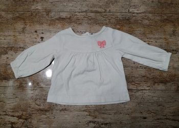 Joli t-shirt manches longues fille 3 mois TAO