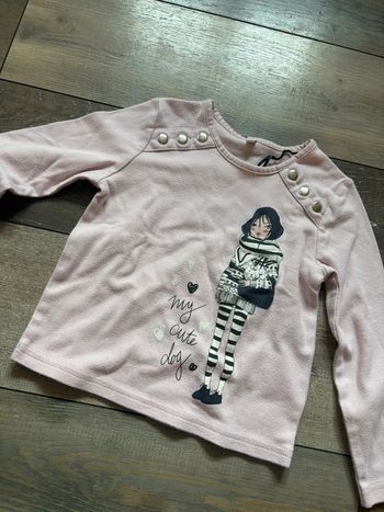 Pull fille rose 3 ans