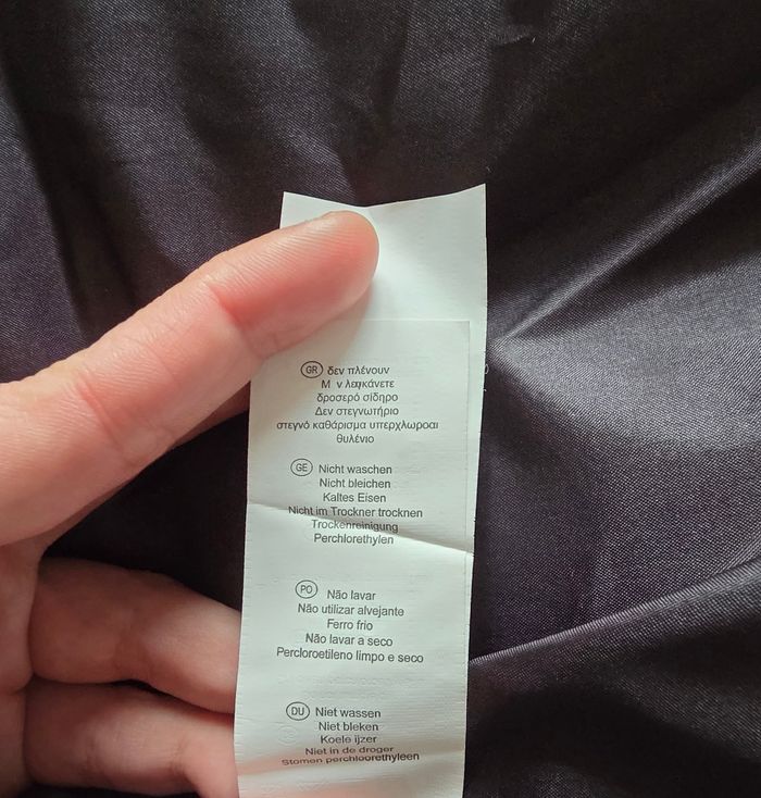 Color Block Blazer Polyester Simili Cuir Noir Neuf Taille 0 (34/36) - photo numéro 10