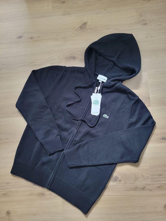 Gilet Lacoste Noir - photo numéro 4