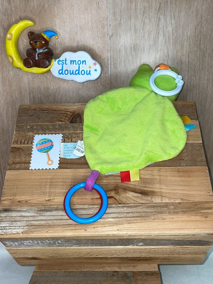 NAT373 doudou grenouille 🐸 babynat - photo numéro 2