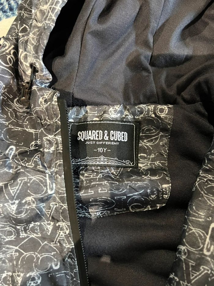 Veste à capuche Squared & Cubed taille 10 ans neuve - photo numéro 2
