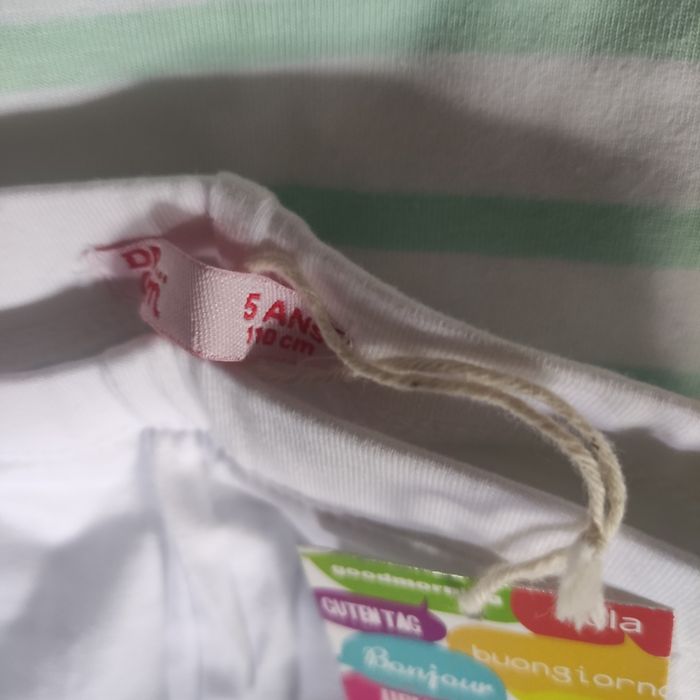 Ensemble fille tee shirt 4 ans  Very Baudet &  legging 5 ans D - photo numéro 5