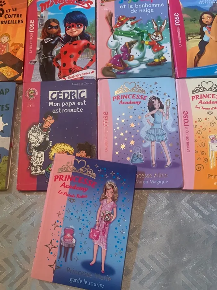 lot de livres bibliothèque rose - photo numéro 5