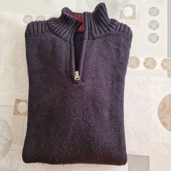 pull noir pour homme