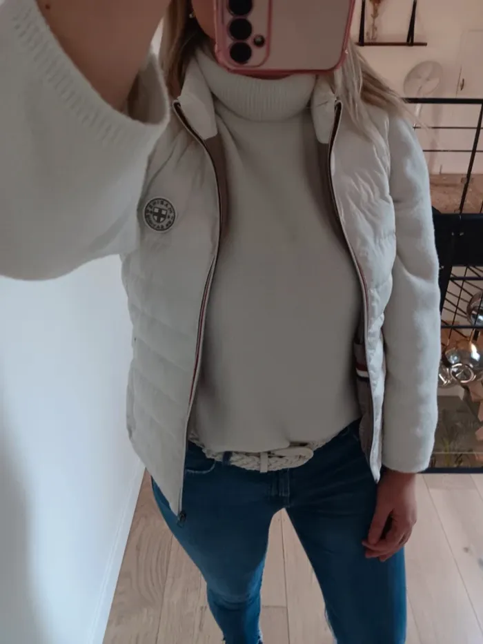 Manteau doudoune matelassé sans manches - photo numéro 14
