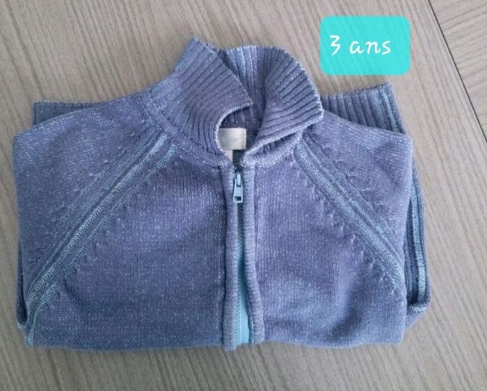 Gilet garçon 3 ans