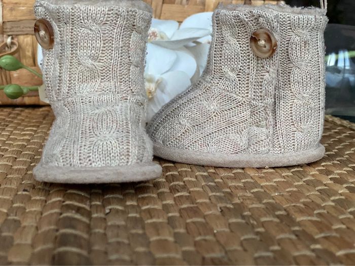 Botte bébé en lainage - photo numéro 3