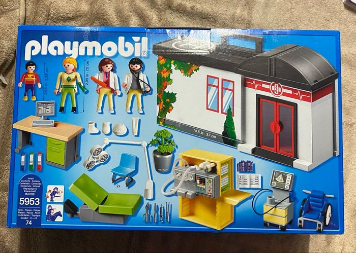 Hôpital transportable Playmobil neuf - photo numéro 3