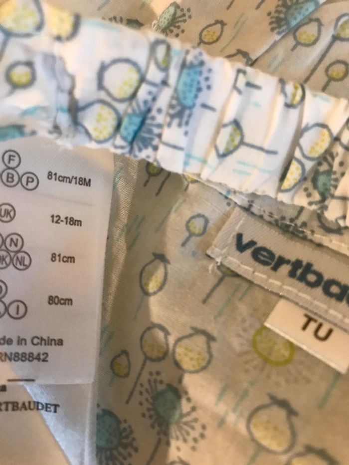 Combinaison à bretelles 18 Mois et bandeau - photo numéro 9