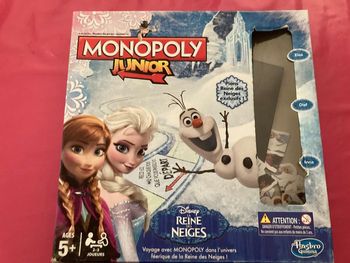 Monopoly junior la reine des neiges