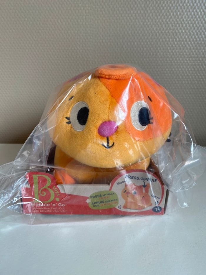 Peluche chat rampant B toys