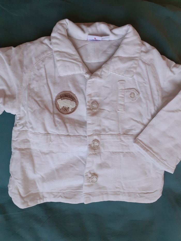 Veste doublée garçon 6 mois