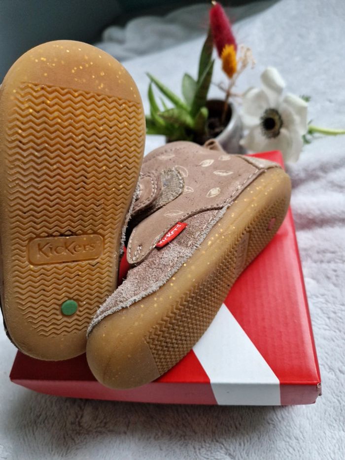 Kickers Sabio taupe imprimé - photo numéro 4