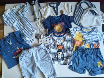 Lot bébé 3 mois garçon