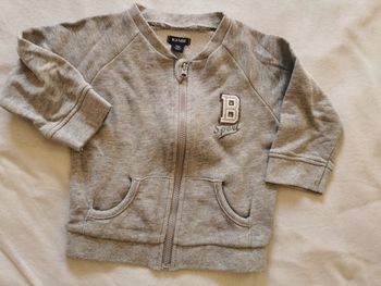 Sweat zippé B sport