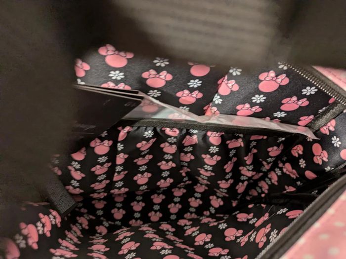 Sac à dos Loungefly backpack Minnie "Floral rock the dots" - photo numéro 5