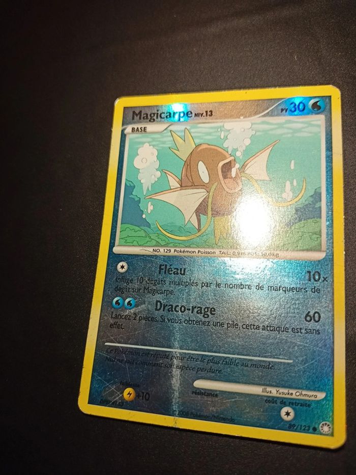 Carte pokémon reverse Magicarpe 89/123 - photo numéro 3
