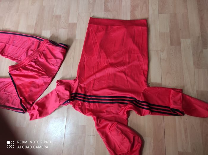 Survêtement rouge adidas - photo numéro 2