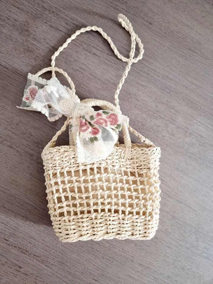 Sac a bandouliere " paille " - photo numéro 4