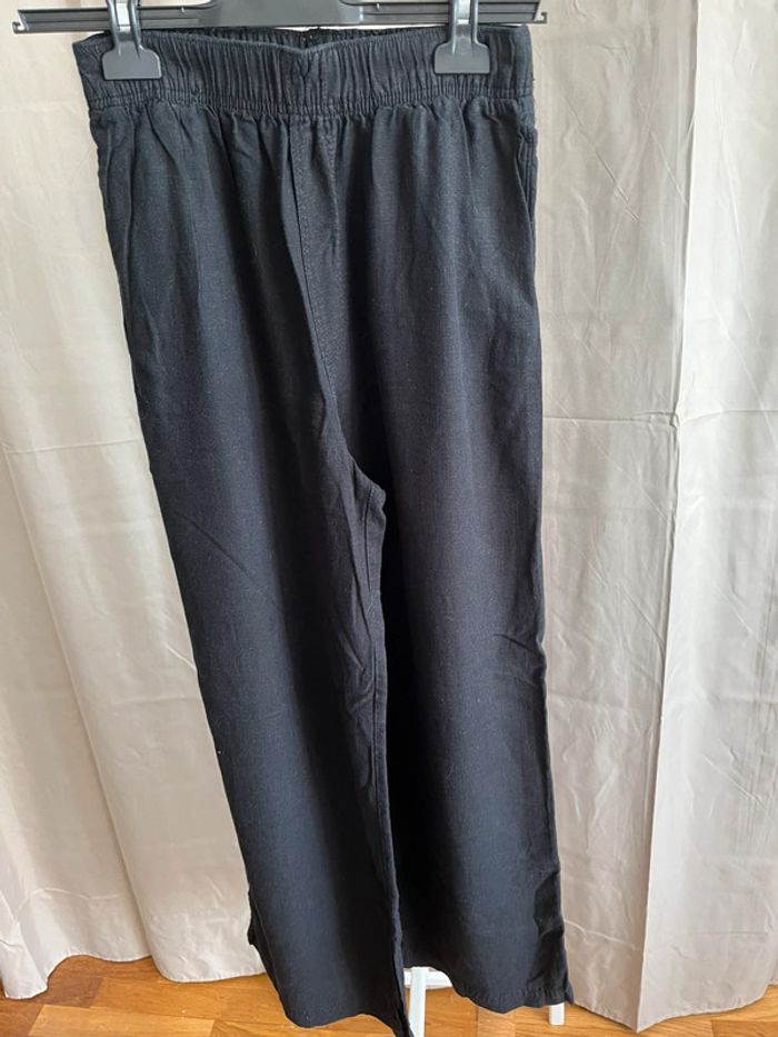 Pantalon coton et lin H&M taille XS