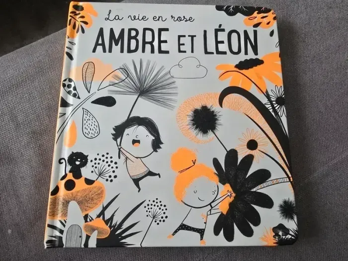 Livre : La vie en rose Ambre et léon - photo numéro 1