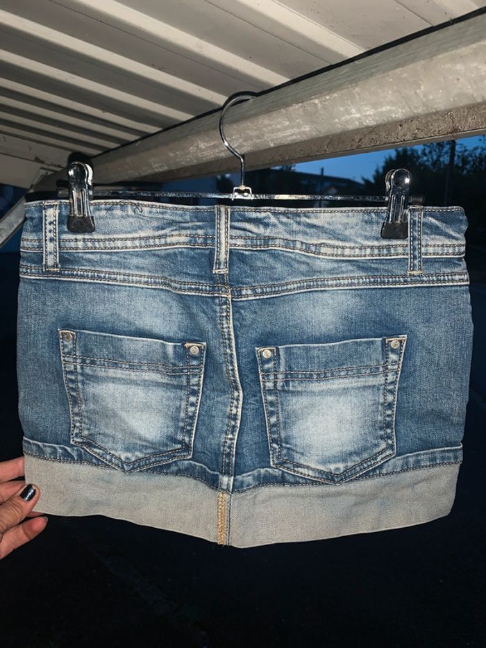 Mini jupe jeans - photo numéro 2
