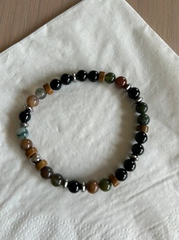 Bracelet en pierres naturelles Ancrage