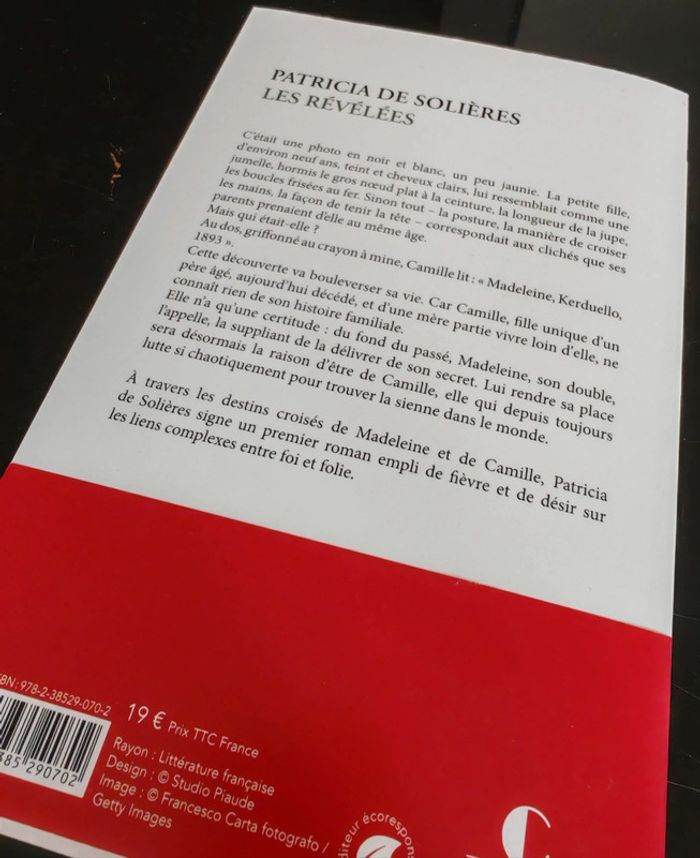 Les Révélées - Patricia de Solières | secrets de famille & quête d’identité, état neuf - photo numéro 2