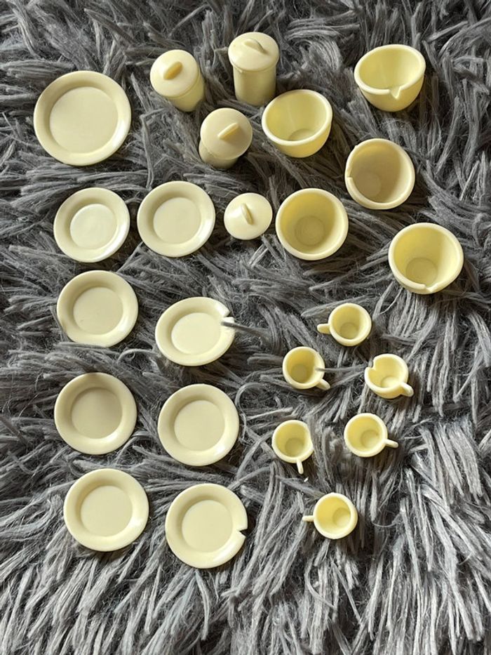 Lot vaisselle Maison Blanche neige - photo numéro 2