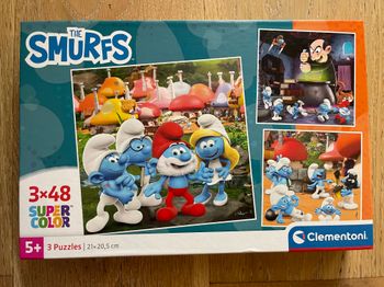 Clementoni puzzles Schtroumpfs 3x48 pièces 5 ans